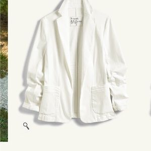 NWOT Frank & Eileen Dublin jacket, Off White, size Large